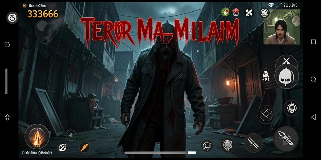 Gameplay mendebarkan dari 333666 dengan suasana Horror yang mencekam.