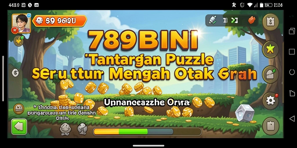 Gameplay seru 789BNI dengan tantangan puzzle.