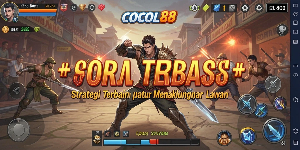 Screenshot gameplay COCOL88 yang menunjukkan aksi strategi yang intens.