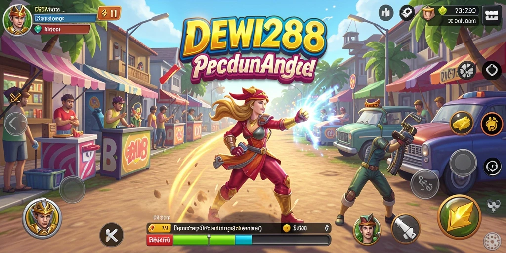 Tampilan gameplay menarik dari DEWI288 yang penuh tantangan.