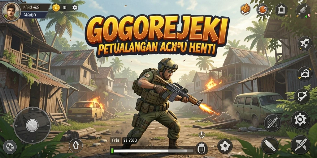 Tampilan menarik dari aksi seru di GOGOREJEKI.