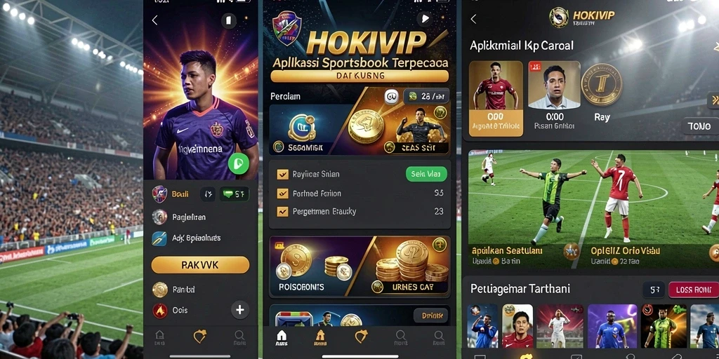 Tampilan menarik dari gameplay Sportsbook di HOKIVIP.