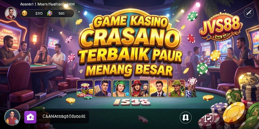 Tampilan menarik dari gameplay JVS88 dalam permainan Kasino.