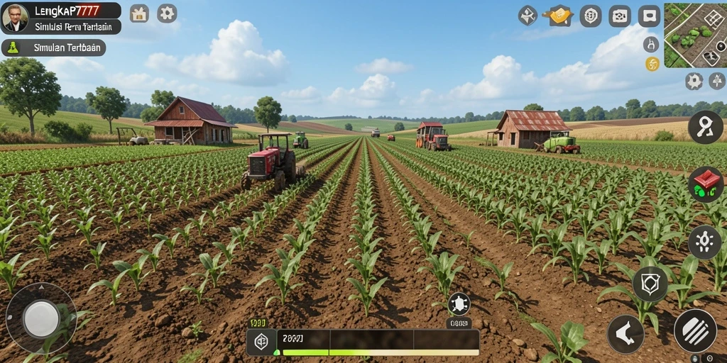 Gameplay LENGKAP777 yang menarik dan interaktif dalam bertani.