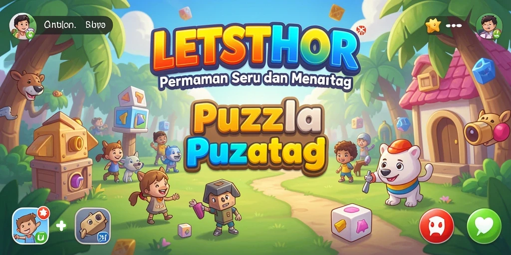 Tampilan gameplay LETSTHOR yang menantang dan seru.