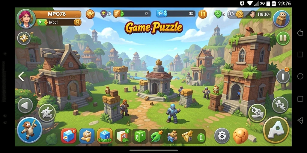Tampilan gameplay seru dan menantang dari MPO76.