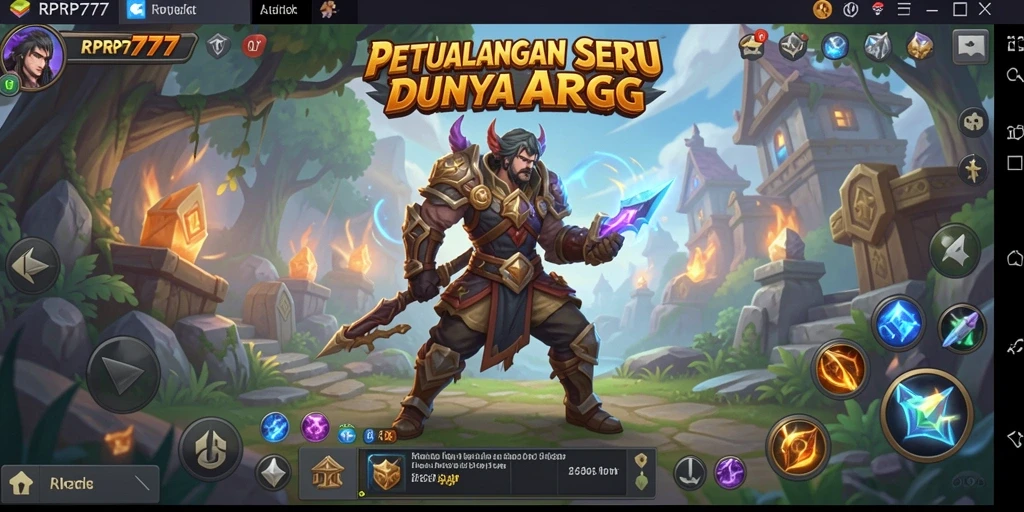 Tampilan gameplay RPRP777 yang menegangkan dan penuh aksi.